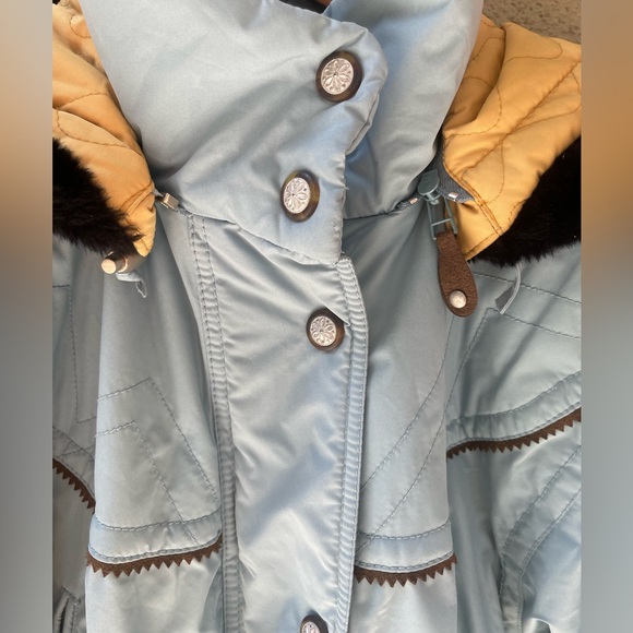 Vintage | Obermeyer | Powder Blue | Erika | Ski Snow Jacket | Size 12 | RARE - Picture 5 of 16
